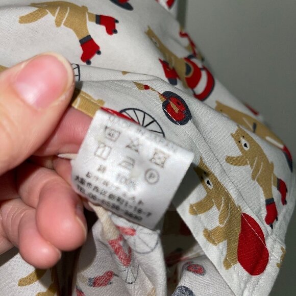 The Sharkey’s Gallery Button Up Shirt Mens Size XL Pure Cotton Circus Bear Print - Picture 6 of 10